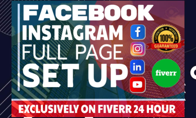 Gig Preview - Create perfect facebook and instagram page, fb fan page