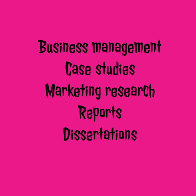 Gig Preview - Do case studies marketing analysis reports and research