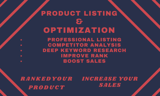 Gig Preview - Write amazon product listing with SEO listing optimization