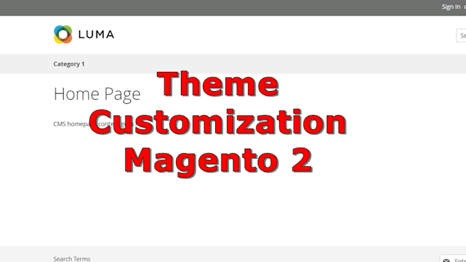 Gig Preview - Customize magento theme, product page, category page