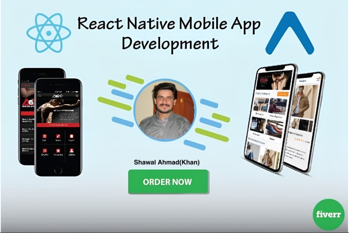 Gig Preview - Develop mobile app for you in react native and expo cli