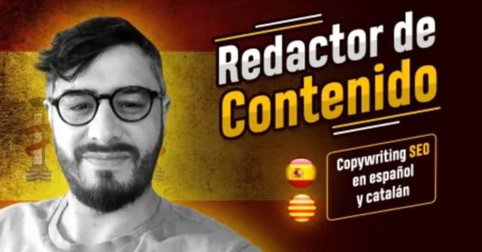 Gig Preview - Copywriting SEO content in spanish and catalan for you