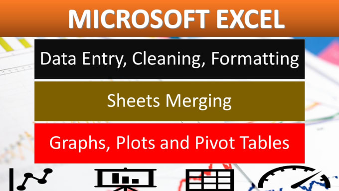 Gig Preview - Do microsoft excel  data entry, data cleaning and formatting