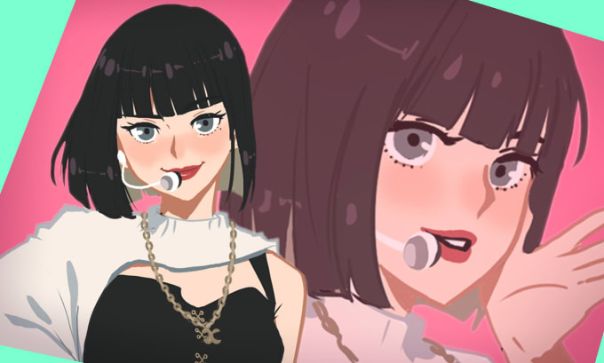 Gig Preview - Draw cute western or anime style illustration for you