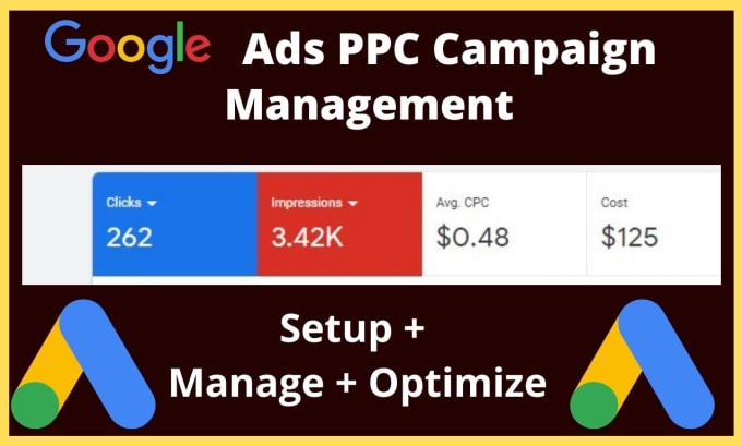 Gig Preview - Provide you high quality google ads PPC campaign management services