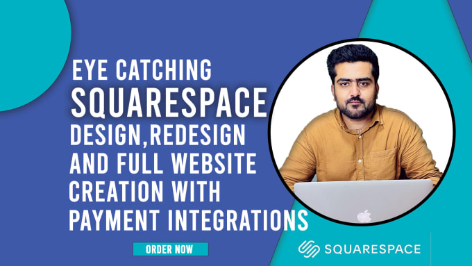 Gig Preview - Our agency will build a business squarespace website design