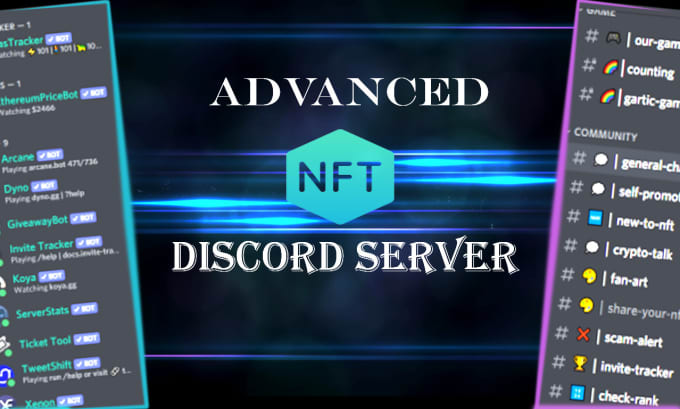 I will setup gaming, nft, or anime discord server for $40, freelancer  fxepro (fxepro) – Kwork