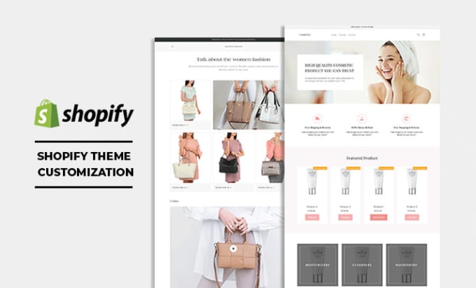 Gig Preview - Customize shopify ecommerce store or shopify website