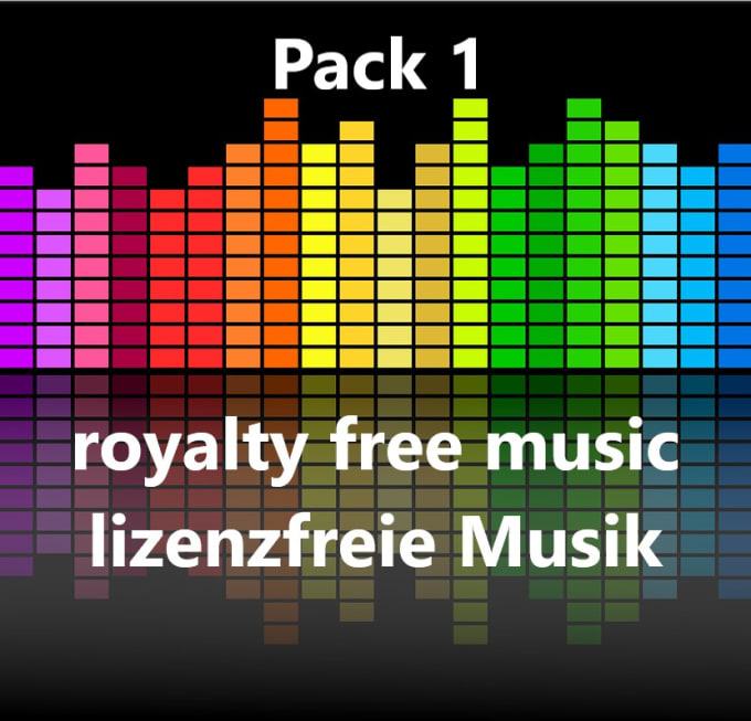 Gig Preview - Send you a package of royalty free music tracks  lizenzfreie musik