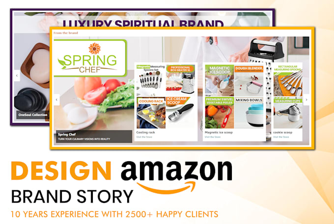 Gig Preview - Design professional amazon brand story