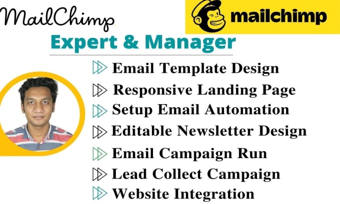 Gig Preview - Do mailchimp email campaign and mailchimp email marketing