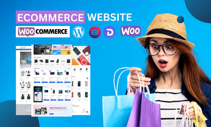 Gig Preview - Build a wordpress ecommerce website using woocommerce online store plugin