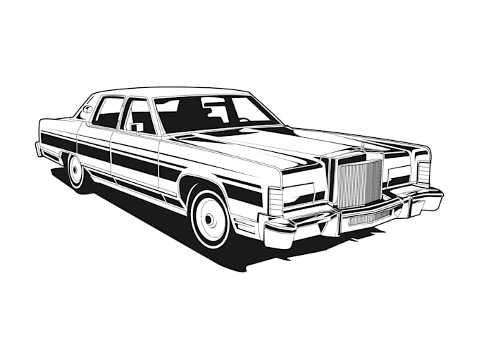 Gig Preview - Draw your car, any vehicle or other object