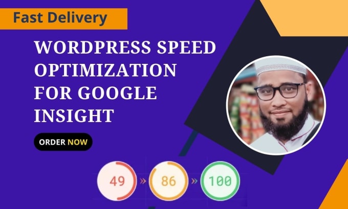 Gig Preview - Improve wordpress speed optimization in 24hr