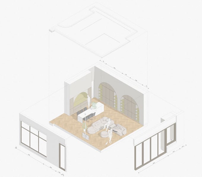 Bestseller - design architecture diagrams, axonometrics and 3d modeling