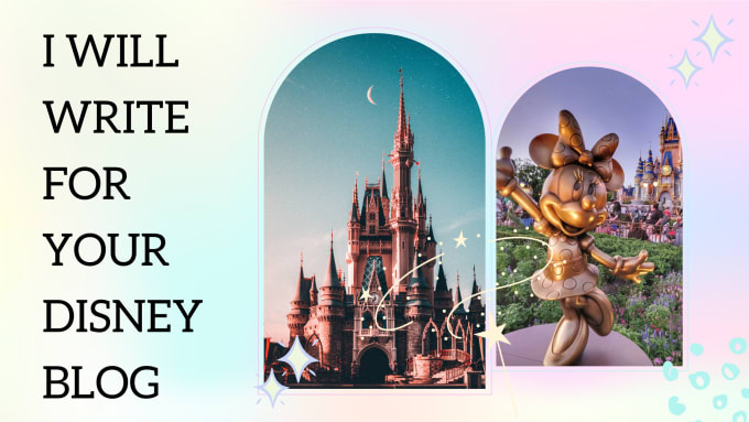 Bestseller - write SEO optimized disney related blogs or articles