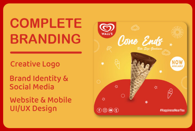 Gig Preview - Do complete branding kit and UI UX of your brand