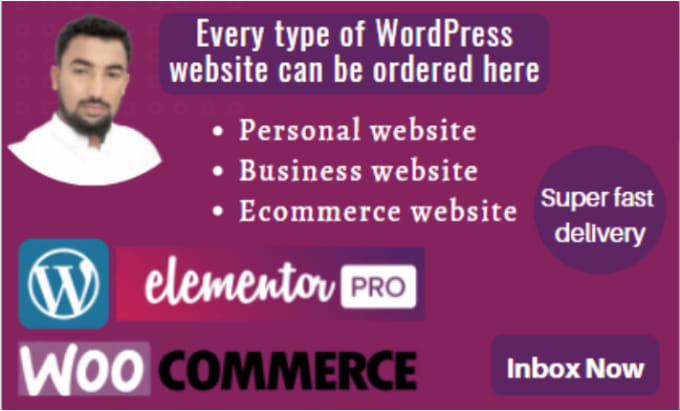 Bestseller - be your wordpress elementor expert to create a full website