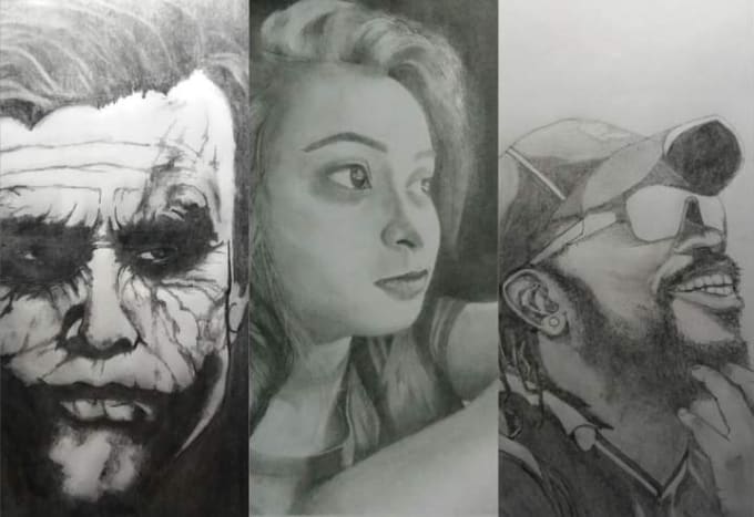 Gig Preview - Draw unique pencil portraits and arts