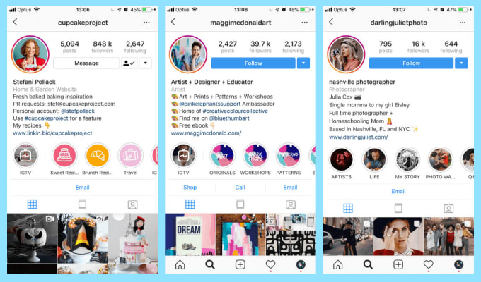 Gig Preview - Search instagram marketing influencers for your product