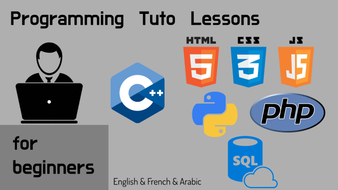 Gig Preview - Teach you how to code in cpp, js, php web programing tuto