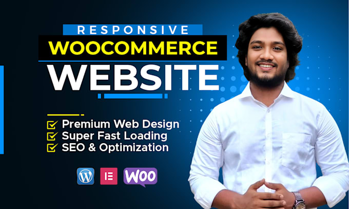 Gig Preview - Build ecommerce website online shop or webshop with wordpress woocommerce