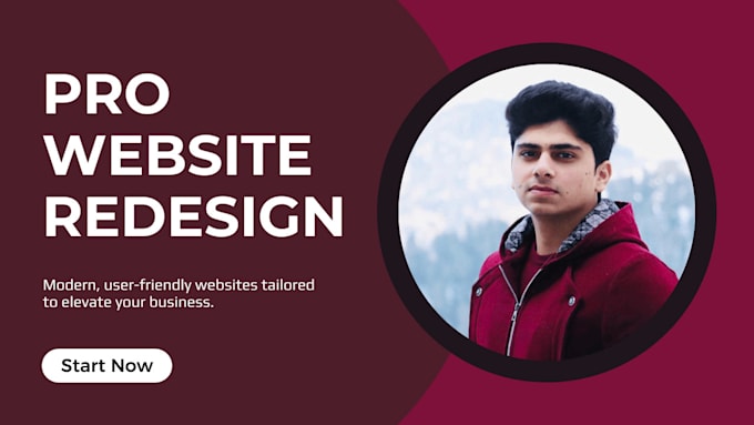 Gig Preview - Rebuild websites, professional website development and redesign