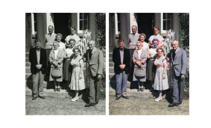 Gig Preview - Restore old photos and colorize old photos naturally