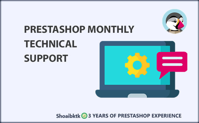 Gig Preview - Provide professional prestashop monthly support