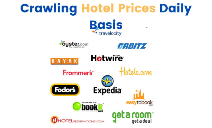 Gig Preview - Provide hotels and travel price scraping service for your business