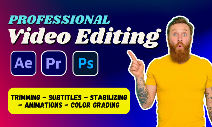 Bestseller - be your youtube video editor