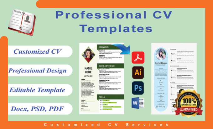 Gig Preview - Design a professional CV, resume to make you standout