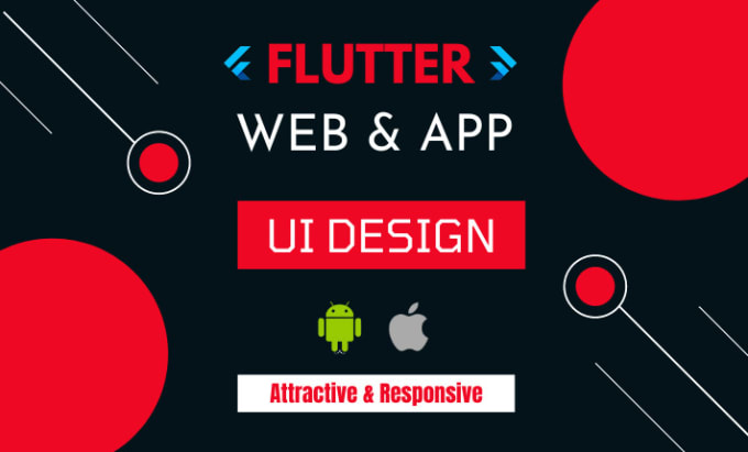 Gig Preview - Do flutter web and app UI design