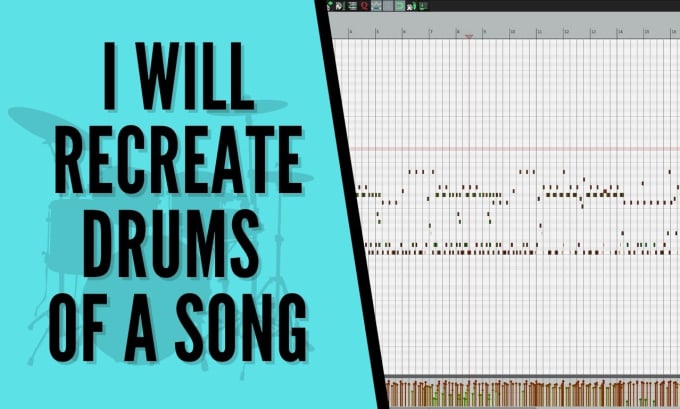 Gig Preview - Recreate drums of a popular song