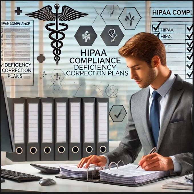 Gig Preview - Assist with health care hipaa compliance and  deficiency correction plans