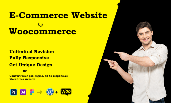 Gig Preview - Build your wordpress ecommerce website, woocommerce website