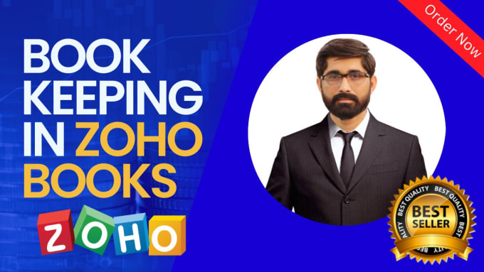 Gig Preview - Do professional bookkeeping in zoho books