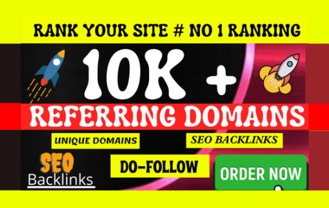 Gig Preview - Make 10k referring backlinks