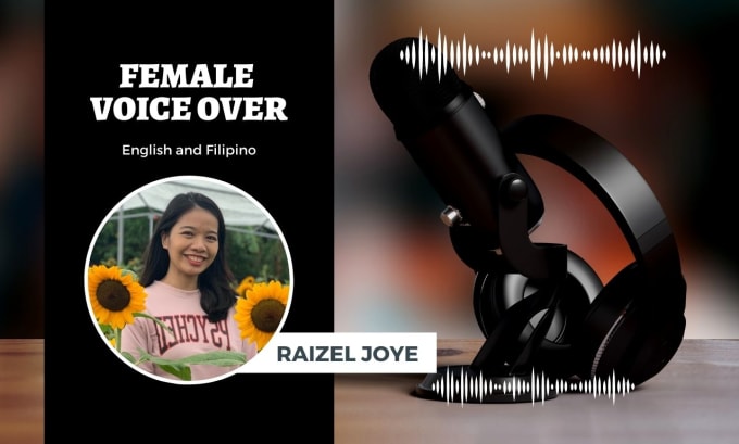 Gig Preview - Record a female english and tagalog or filipino voice over