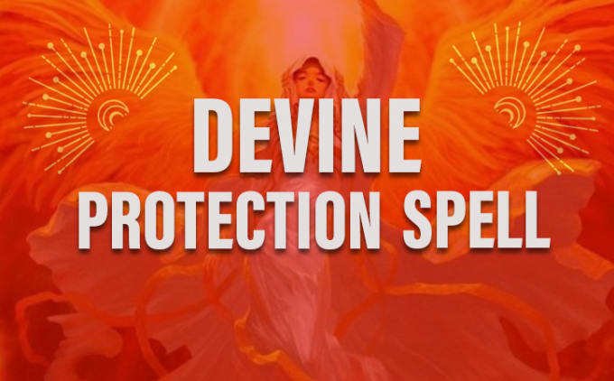 Gig Preview - Cast divine protection spell to watch over by guardian angel