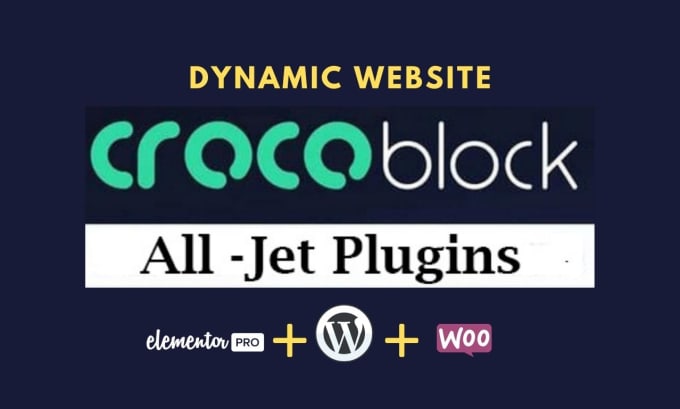 Gig Preview - Do dynamic website or elementor woocommerce website