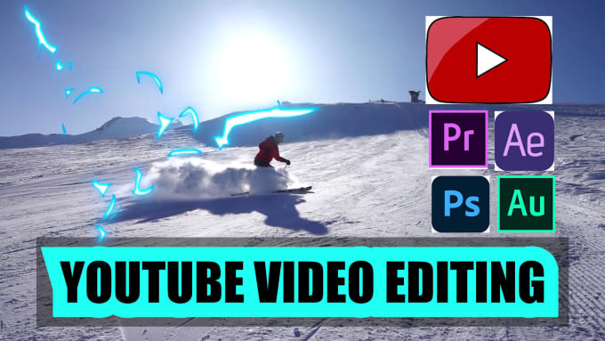 Gig Preview - Be your professional youtube video editors for video editing