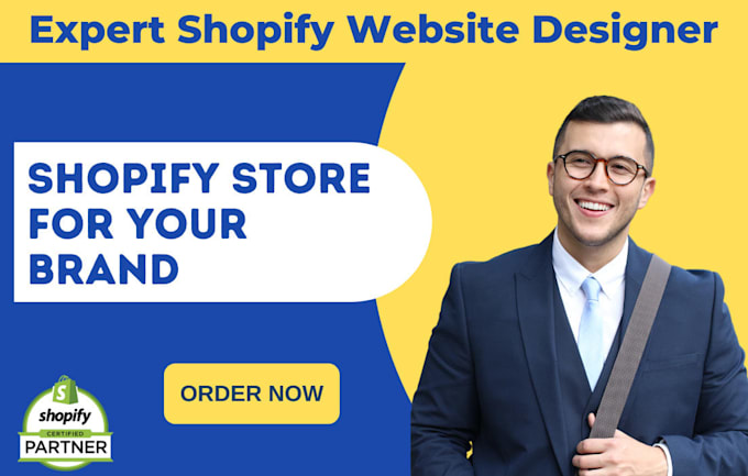 Bestseller - build a profitable shopify store or shopify website design