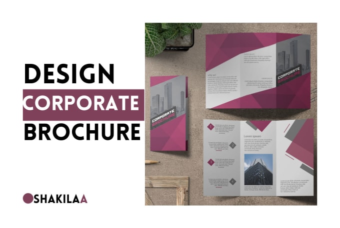 Gig Preview - Do professional business, company brochure design