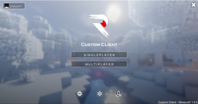 Bestseller - code custom premium minecraft pvp client with cosmetic