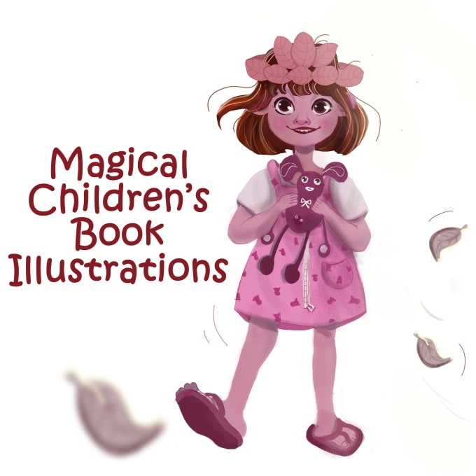 Gig Preview - Create magical illustrations for your children book