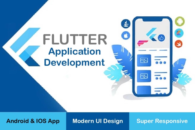 Gig Preview - Do flutter mobile app development in android and IOS