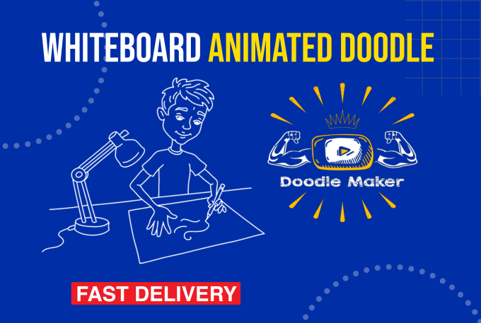 Gig Preview - Create a whiteboard animated doodle video