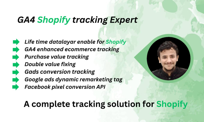 Gig Preview - Setup ga4 server side tracking,fix facebook pixel conversion API shopify,ga4,gtm