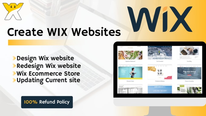 Gig Preview - Develop wix web, wix ecommerce, wix design and wix redesign